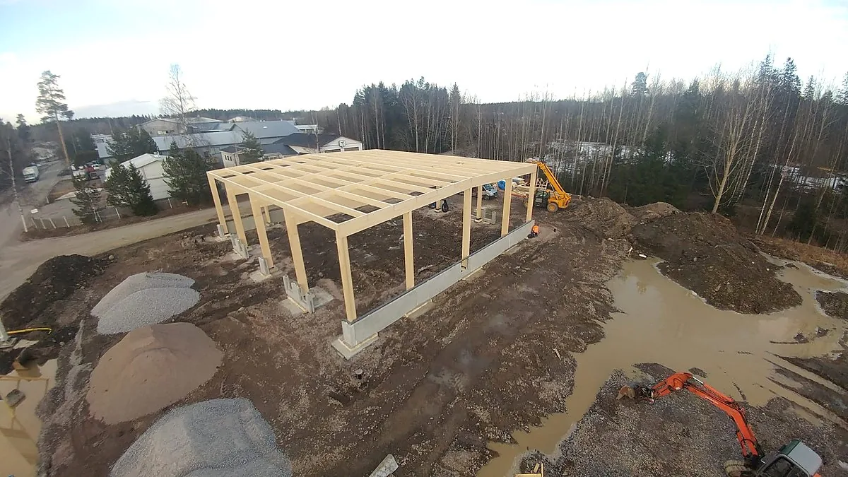 Frame – aerial view